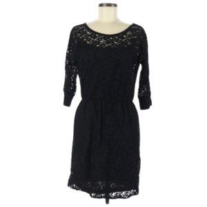 Anthropologie  black dress